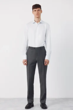 Pantalón traje dynamic estructura gris