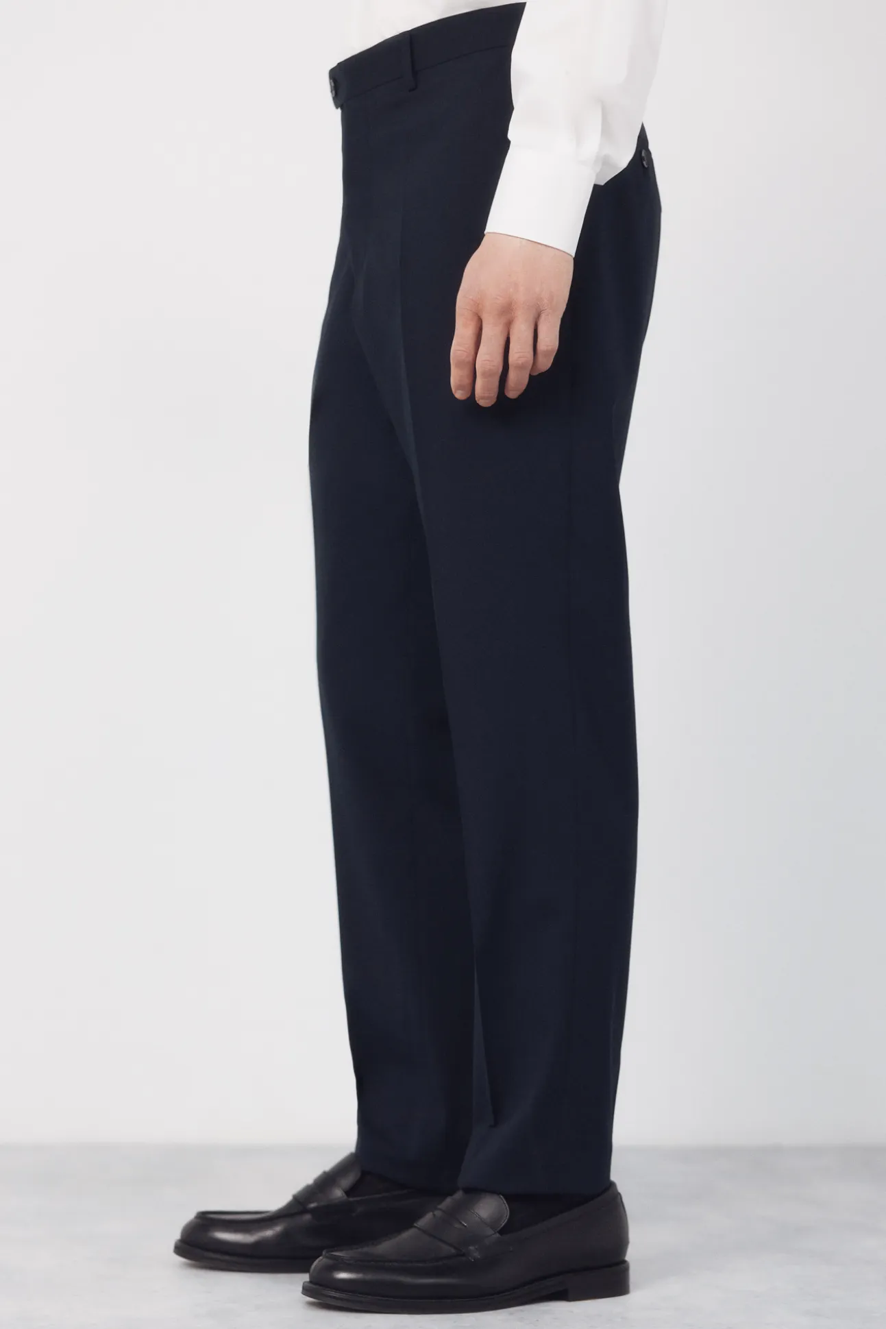 Pantalón traje dynamic estructura azul
