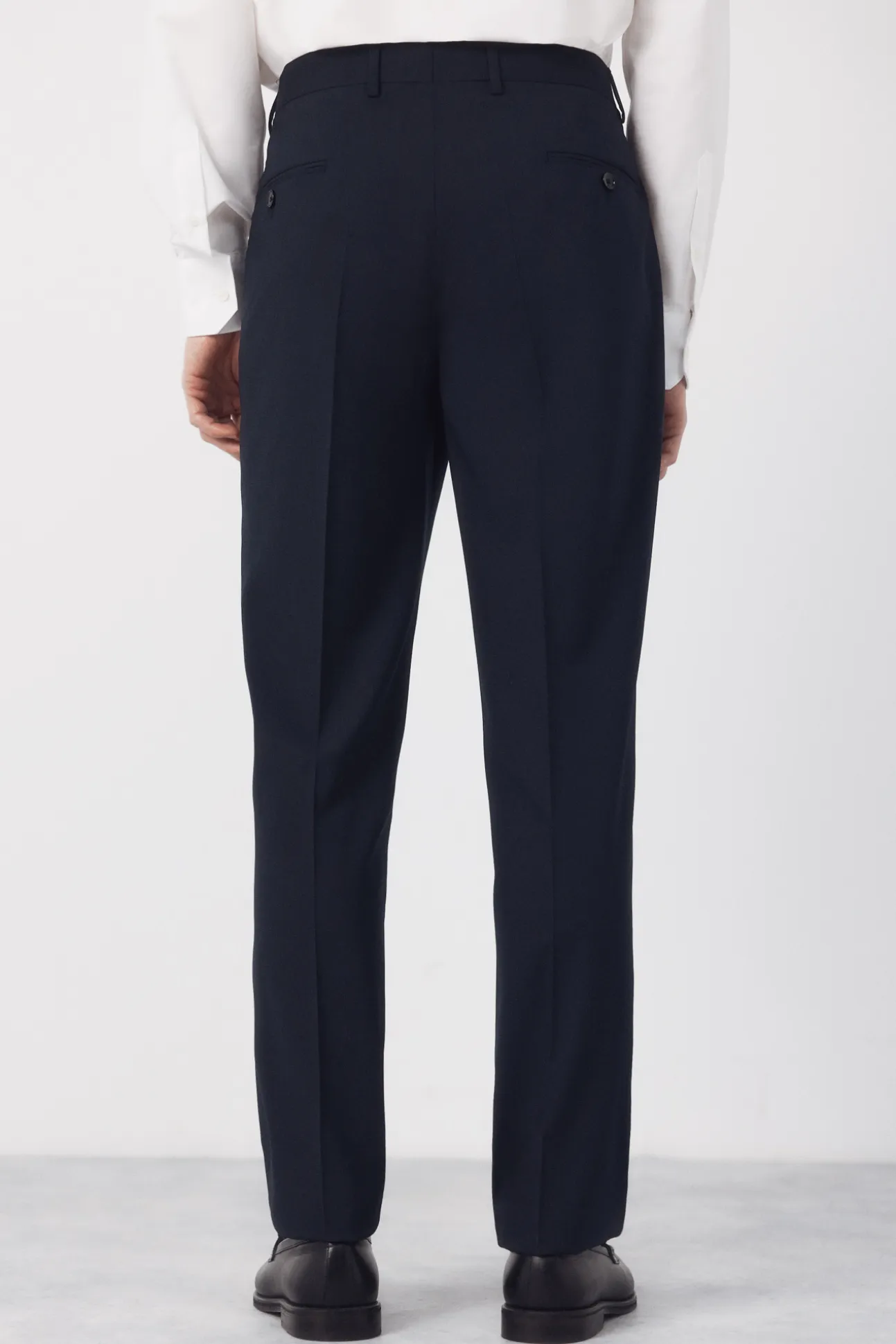 Pantalón traje dynamic estructura azul