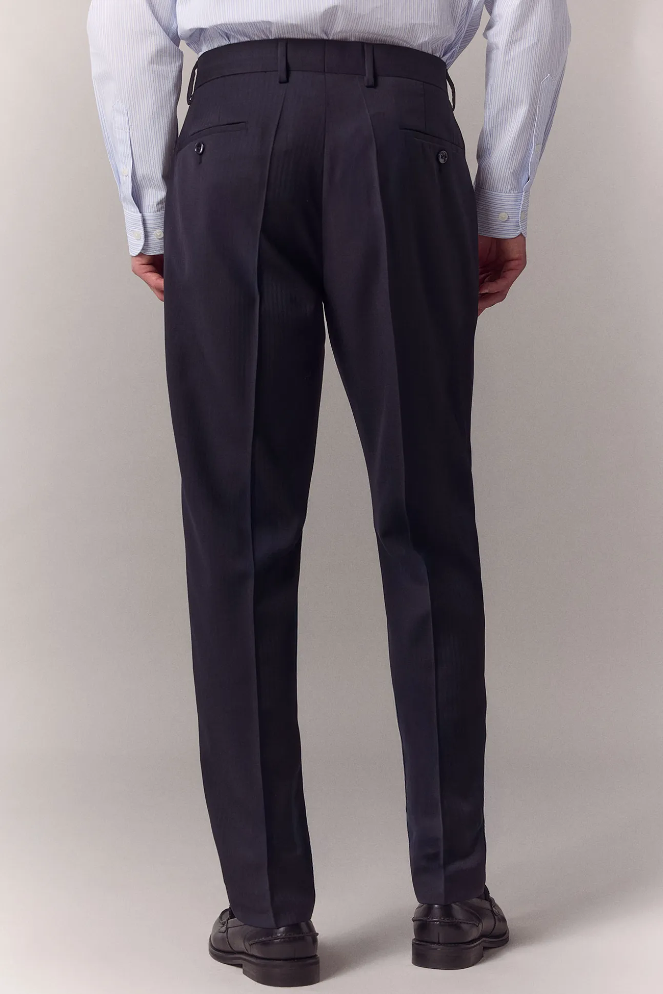 Pantalón traje espiga