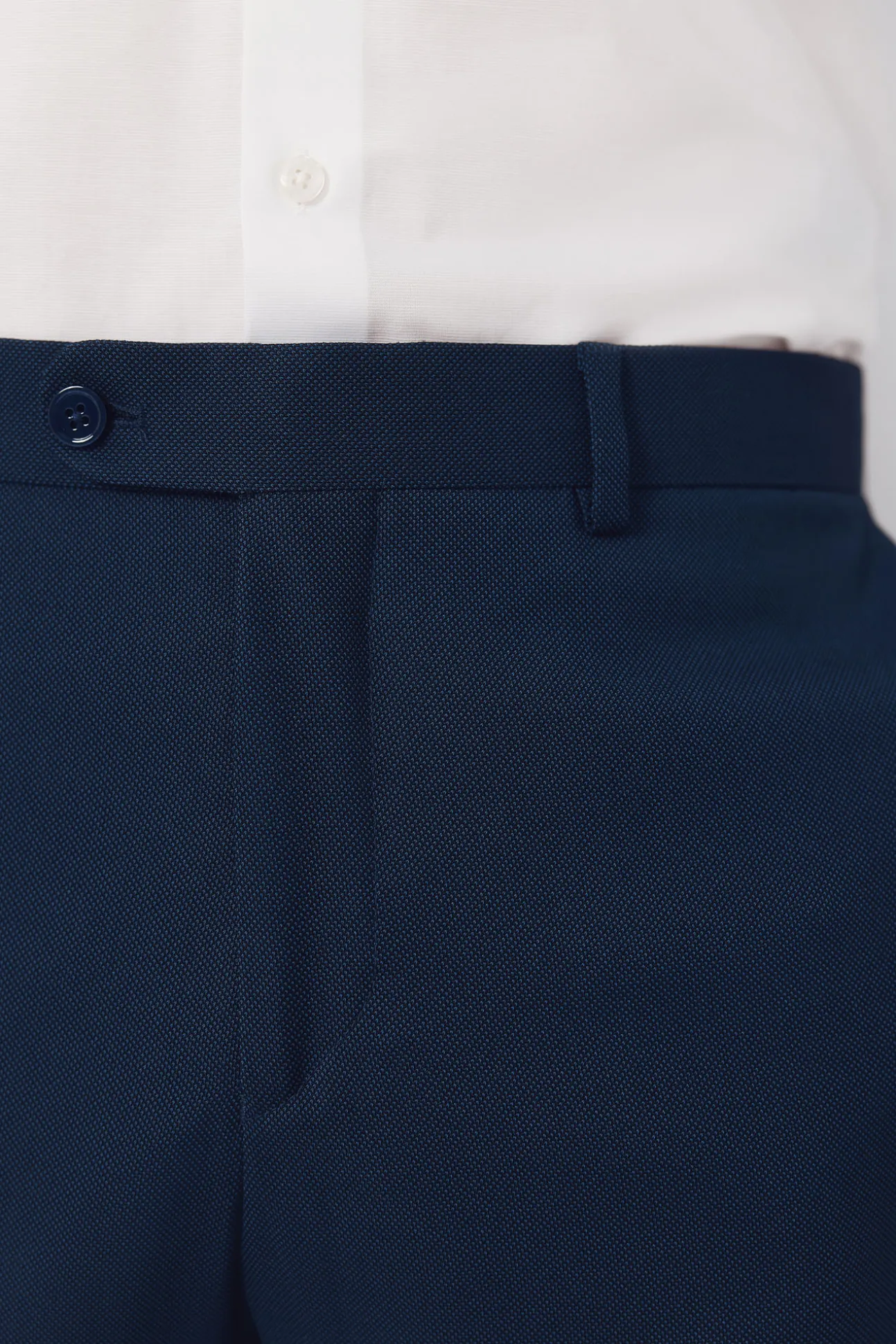 Pantalón traje estructura Serie XXI azulón