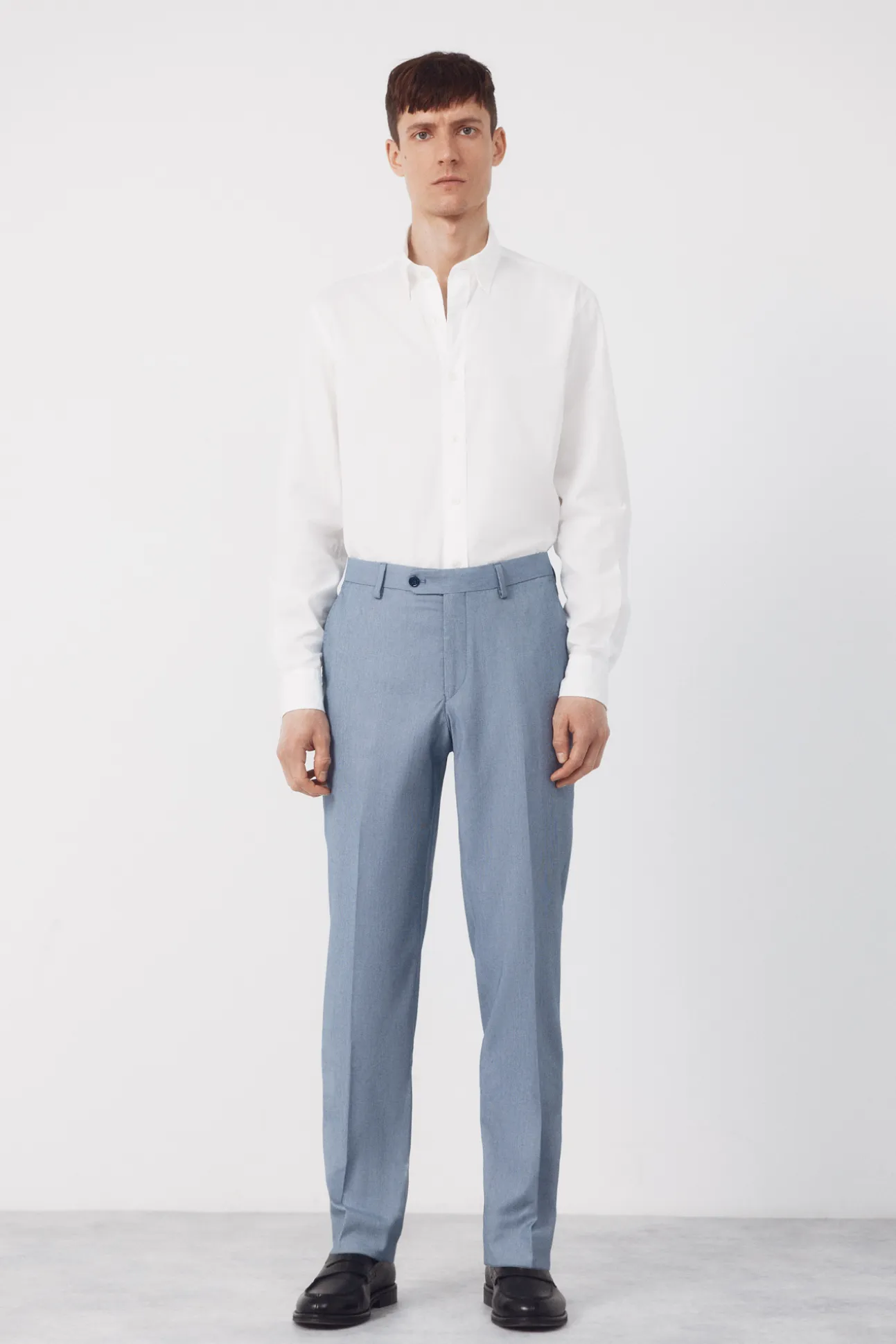 Pantalón traje serreta Serie XXI azul
