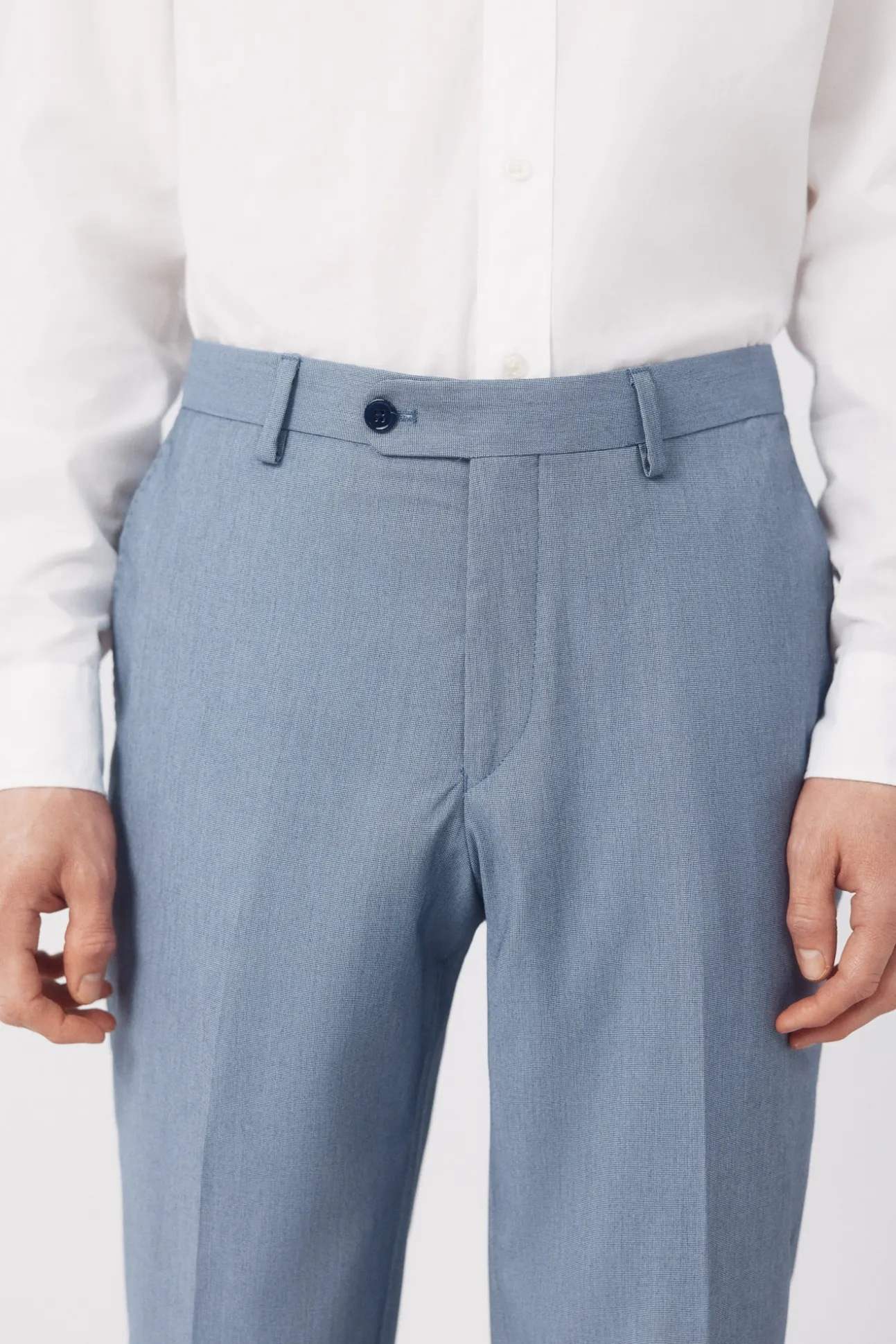 Pantalón traje serreta Serie XXI azul