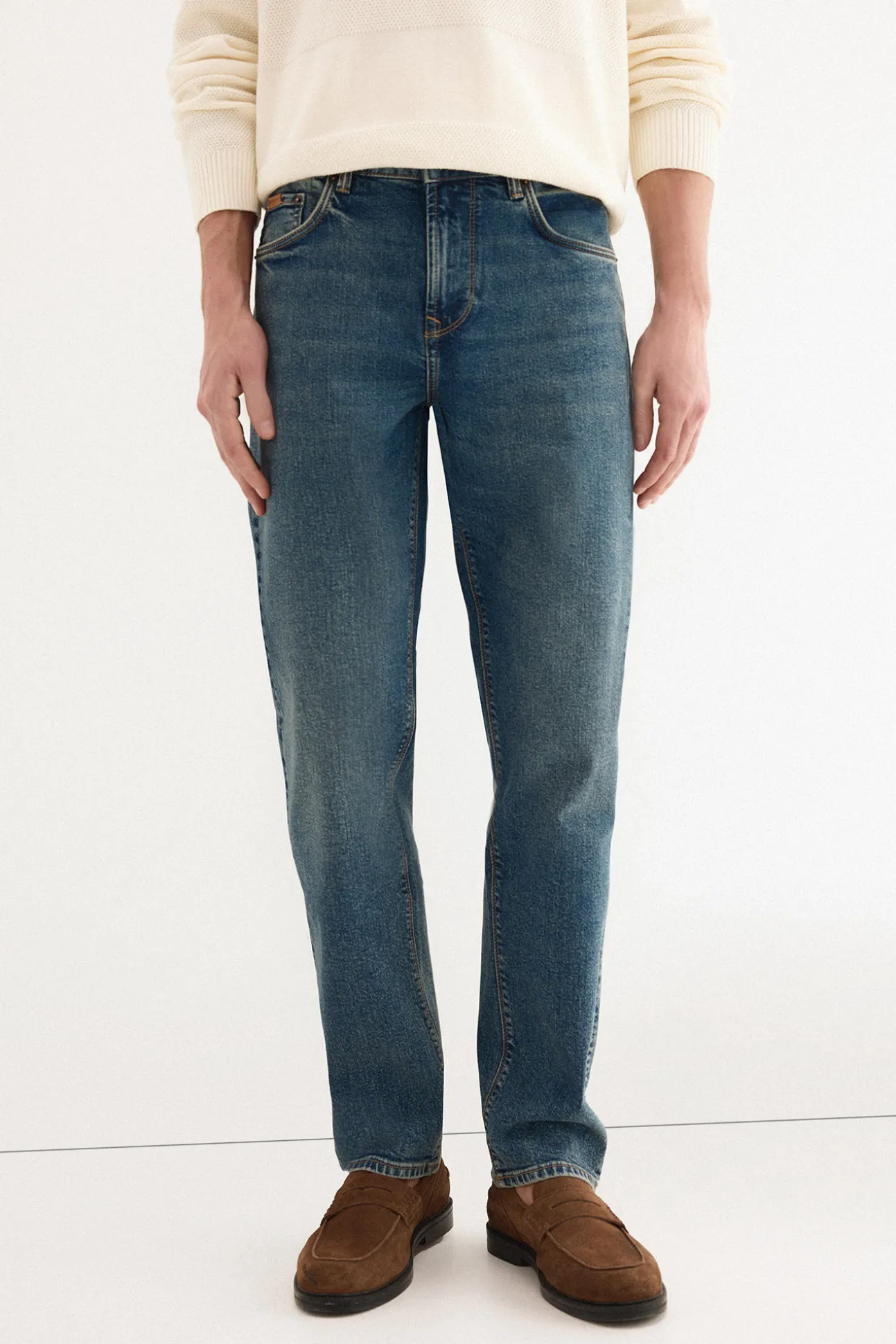 Pantalón vaquero premium flex regular