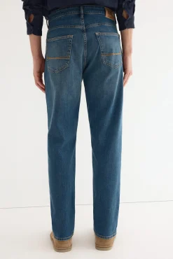 Pantalón vaquero premium flex ligero regular fit