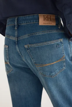Pantalón vaquero premium flex ligero regular fit