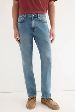 Pantalón vaquero premium flex ligero regular fit