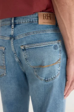 Pantalón vaquero premium flex ligero regular fit