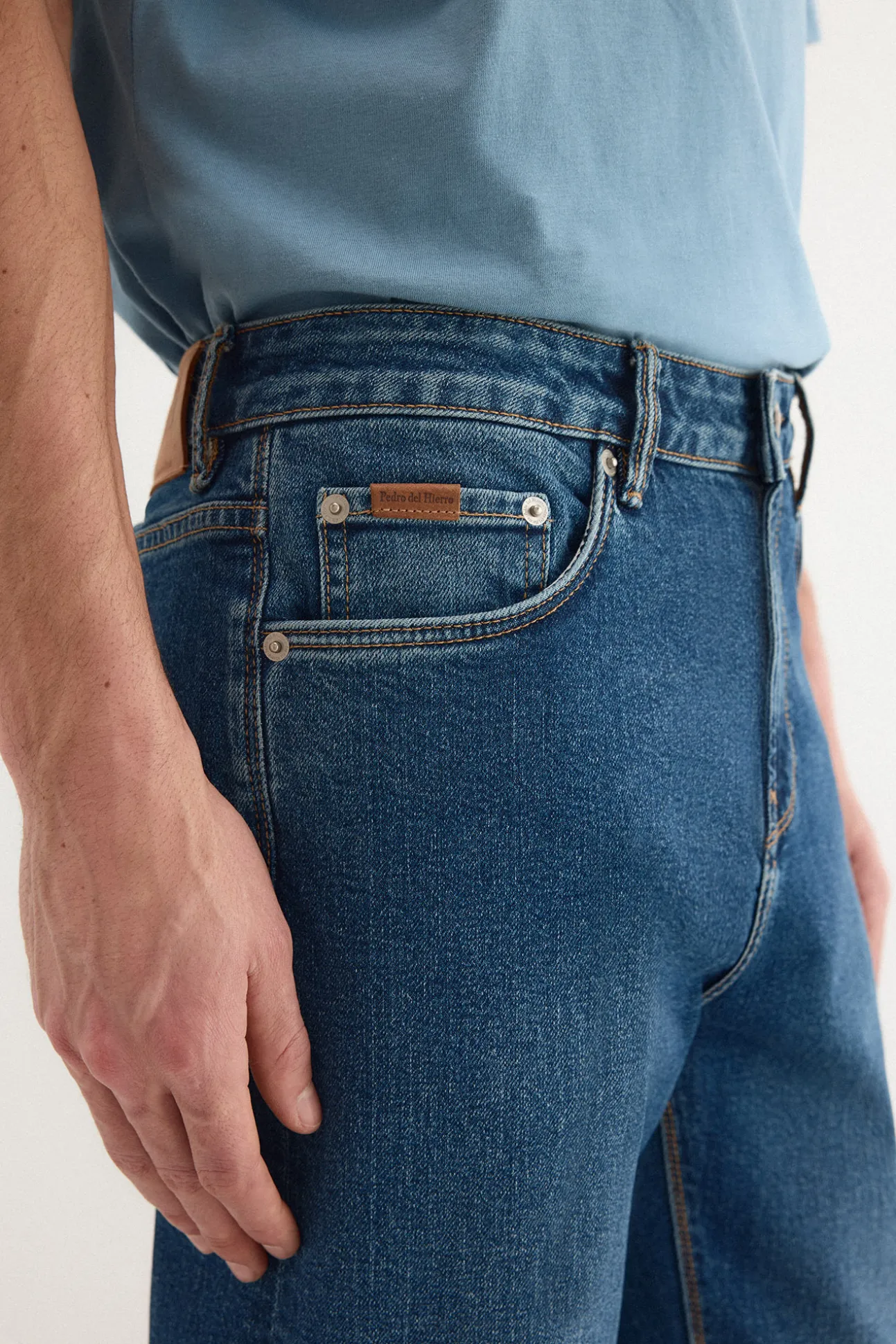 Pantalón vaquero premium flex regular