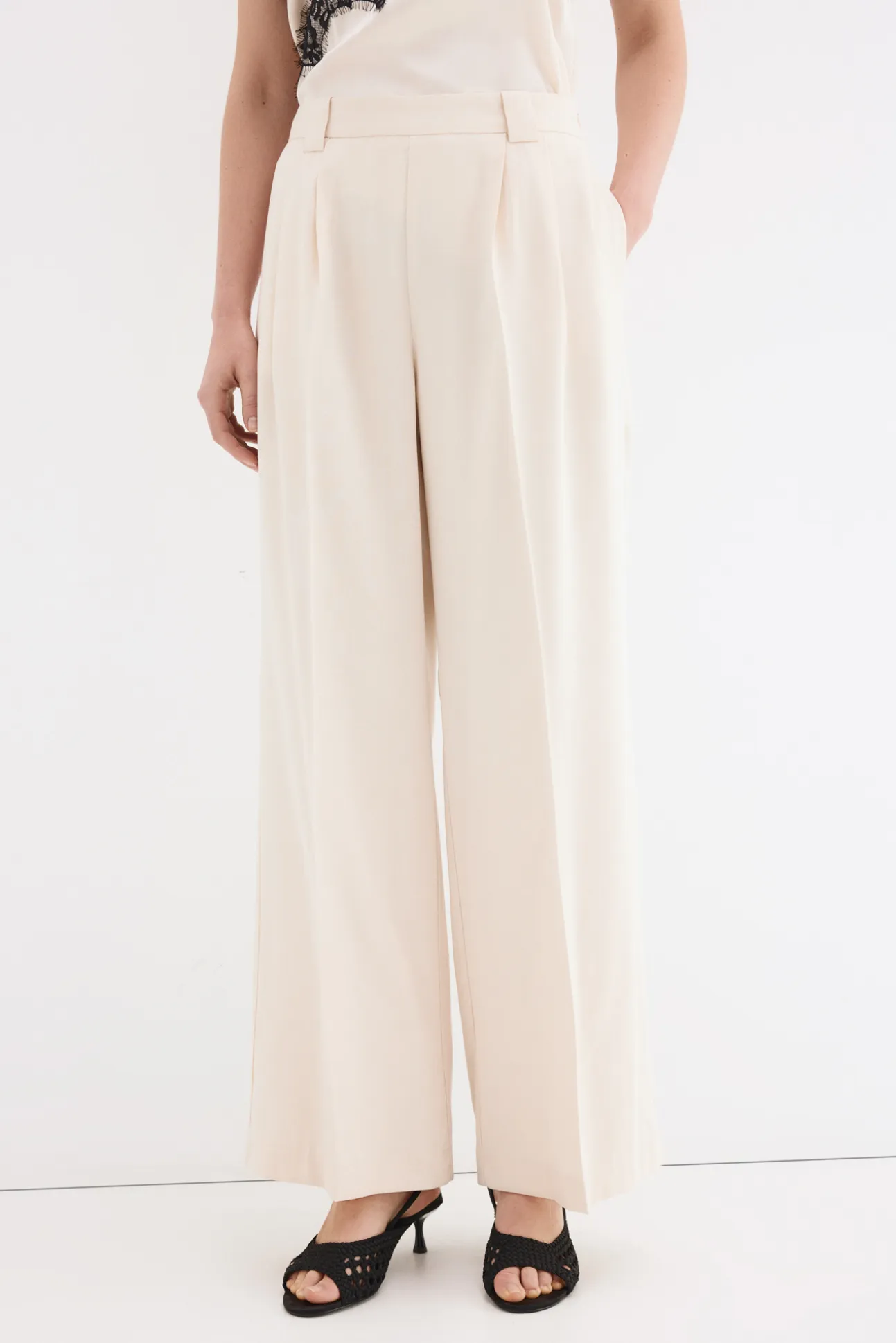 Pantalón wide leg