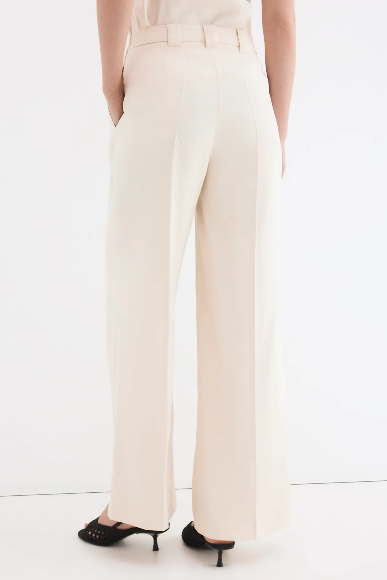 Pantalón wide leg