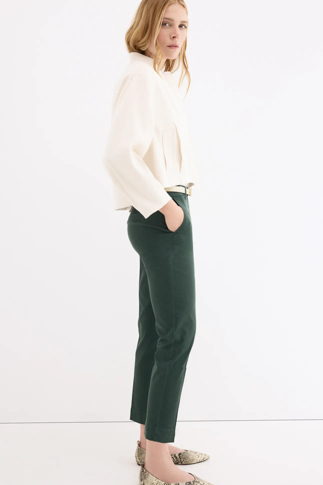Pantalones slim classic