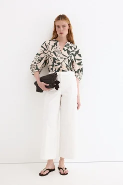 Pantalones wide flare classic