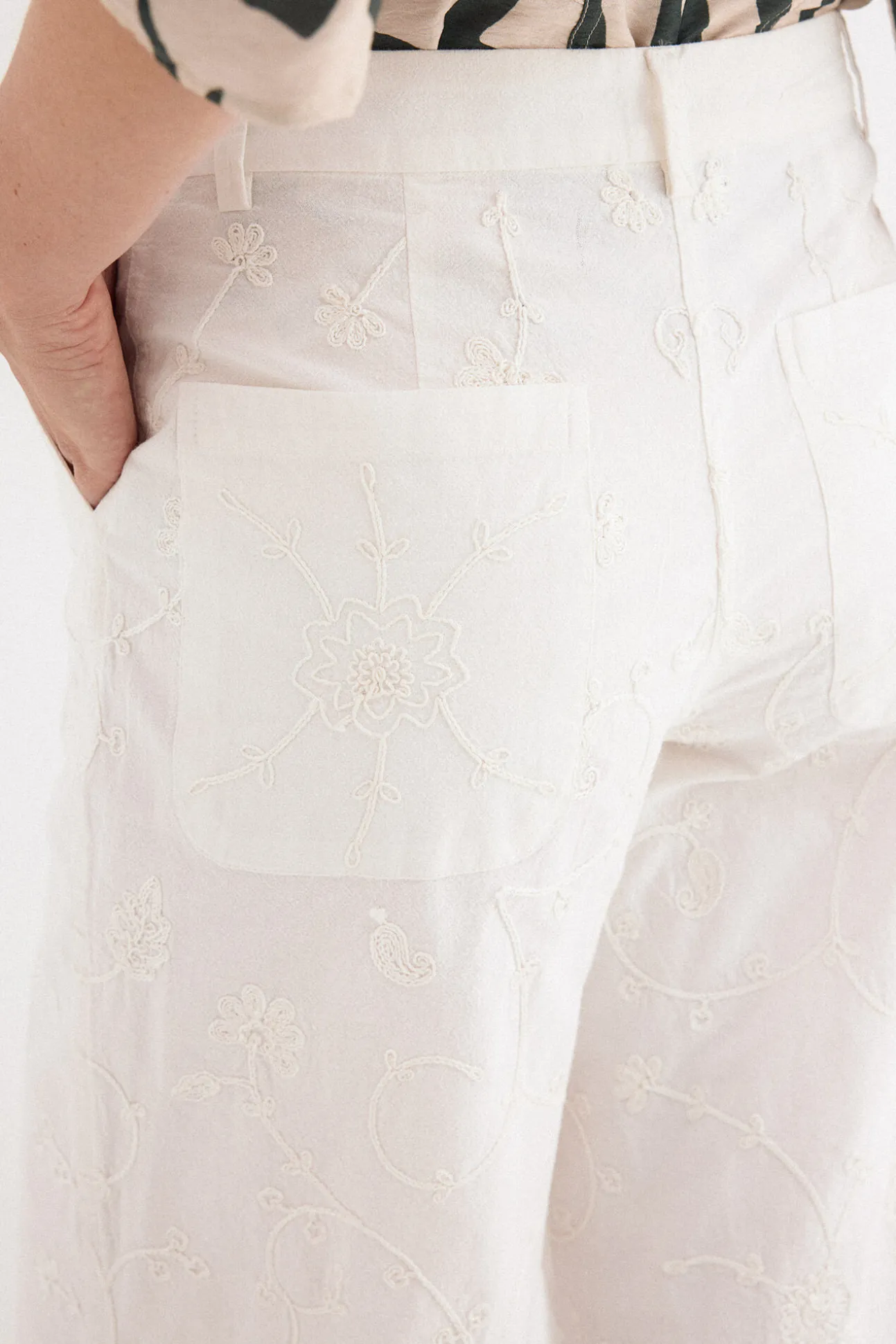 Pantalones wide flare classic