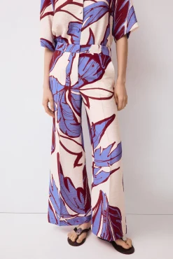 Pantalones wide flare classic