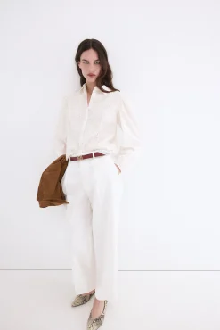 Pantalones wide leg classic