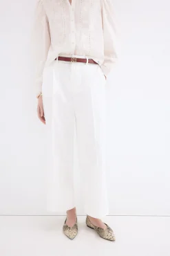 Pantalones wide leg classic