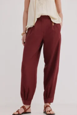 Paola. Pantalón fit bombacho
