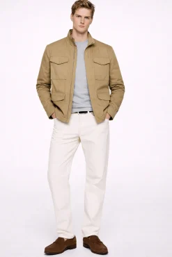 Parka de hombre cierre cremallera