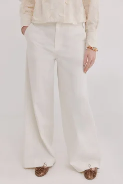 Patricia. Pantalón de corte ancho