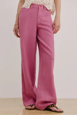 Paupa. Pantalón de lino