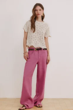 Paupa. Pantalón de lino