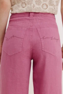 Paupa. Pantalón de lino