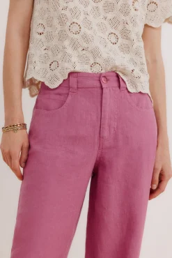 Paupa. Pantalón de lino