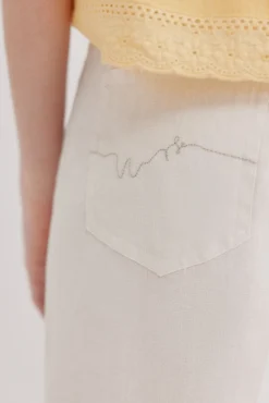 Paupa. Pantalón de lino