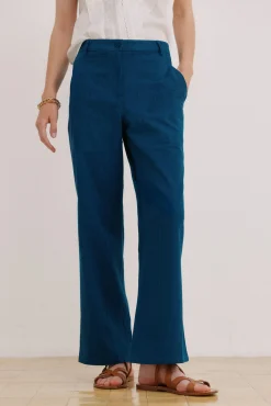 Pecks. Pantalón bordado