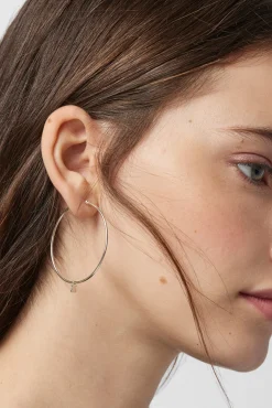 Pendientes aro de plata 4cm TOUS Bear