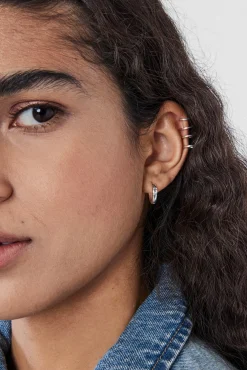 Pendientes aro oso de plata TOUS Basics
