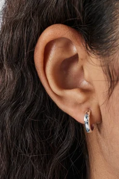 Pendientes aro oso de plata TOUS Basics