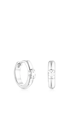 Pendientes aro oso de plata TOUS Basics