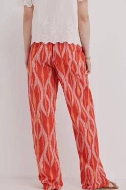 Perla. Pantalón fluído estampado