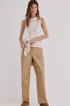 Pola. Pantalones corte recto