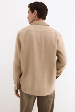 Polera lino lisa