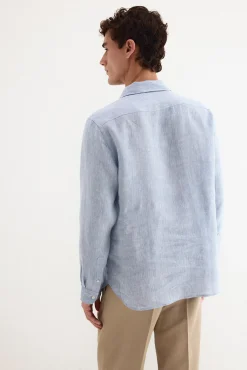 Polera lino lisa