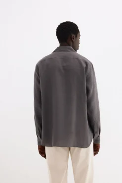 Polera lino lisa