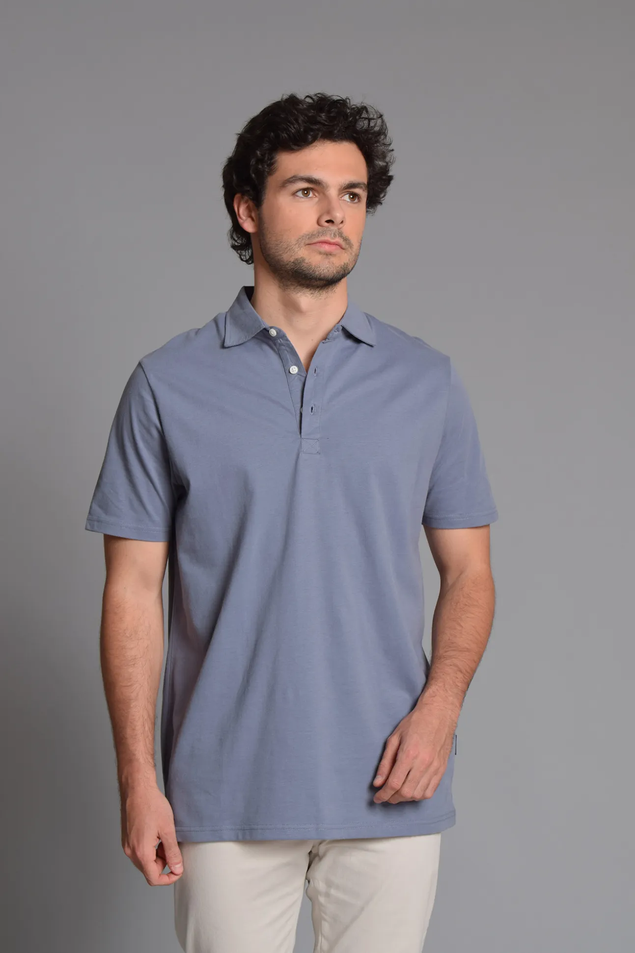 Polo algodón lavado