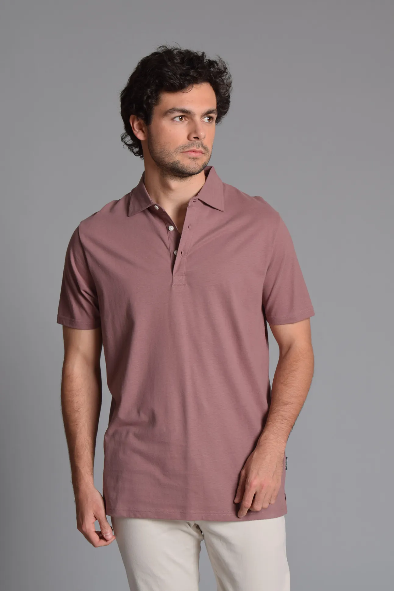 Polo algodón lavado