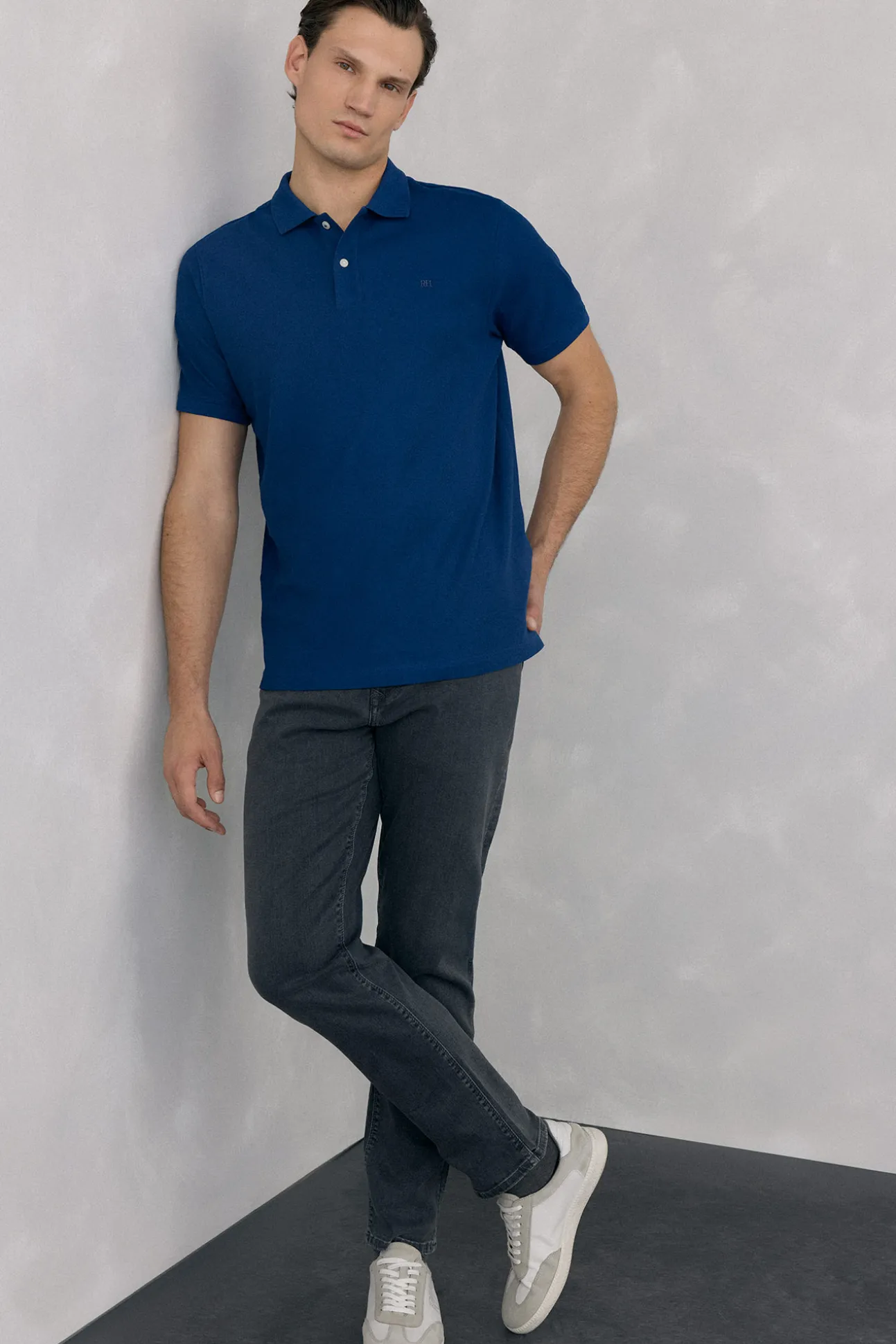 Polo básico piqué