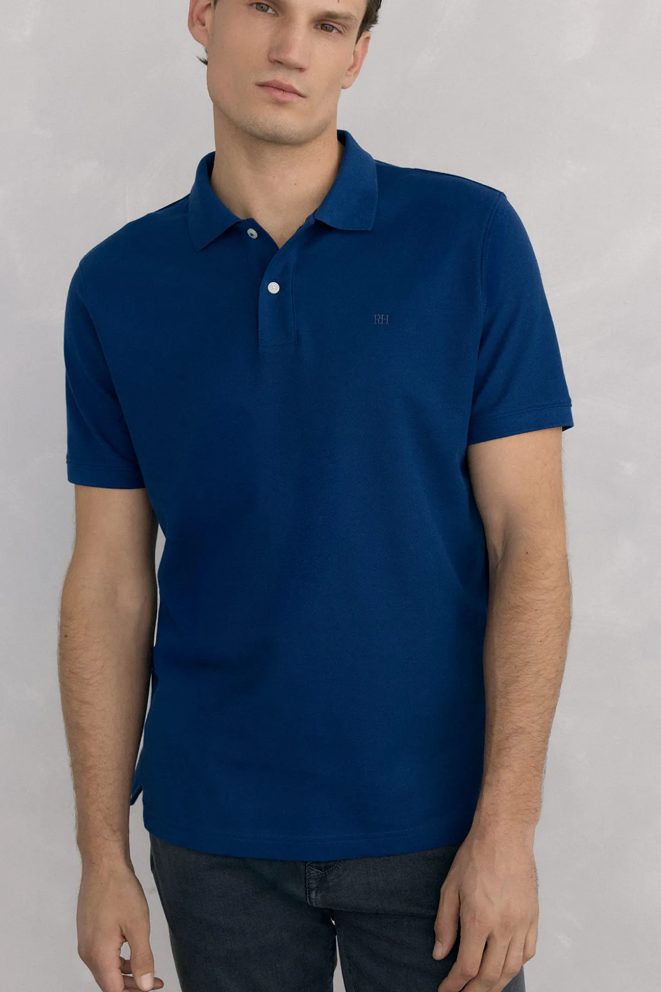 Polo básico piqué