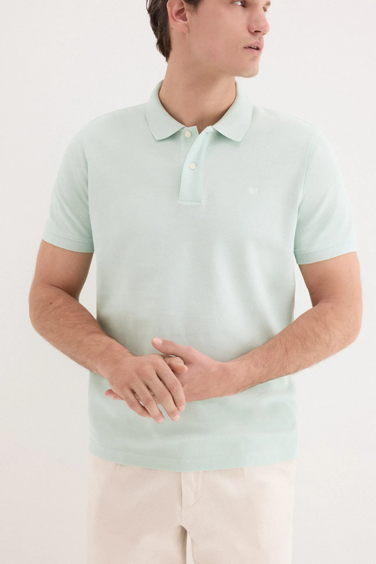 Polo básico piqué