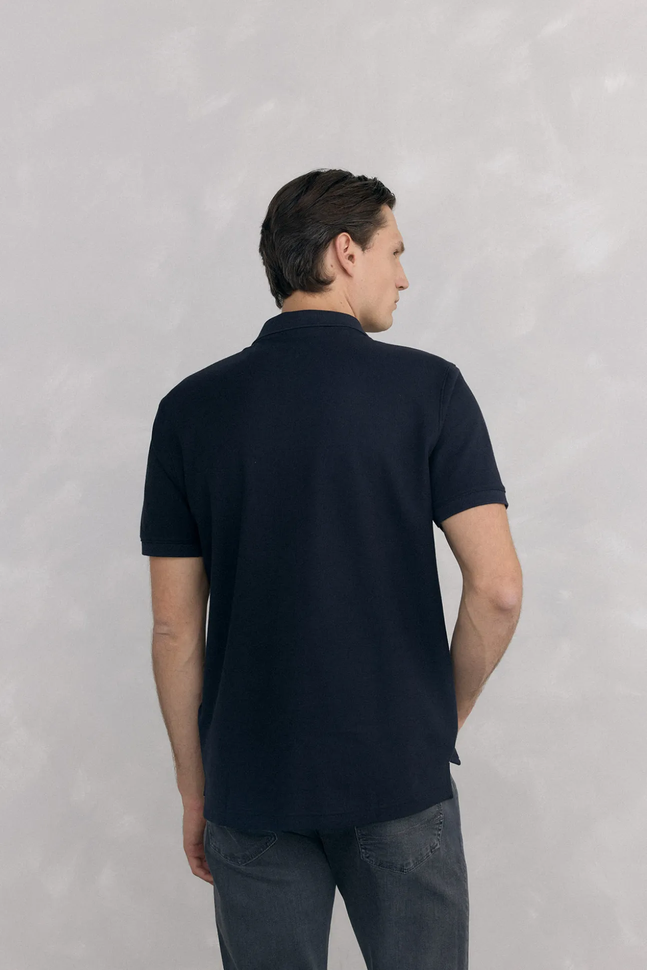 Polo básico piqué