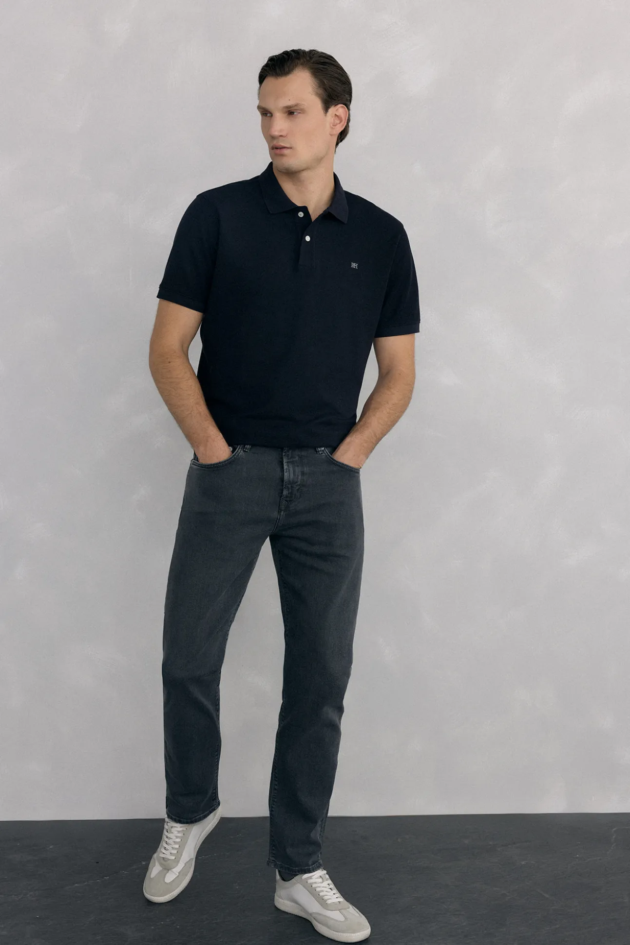 Polo básico piqué