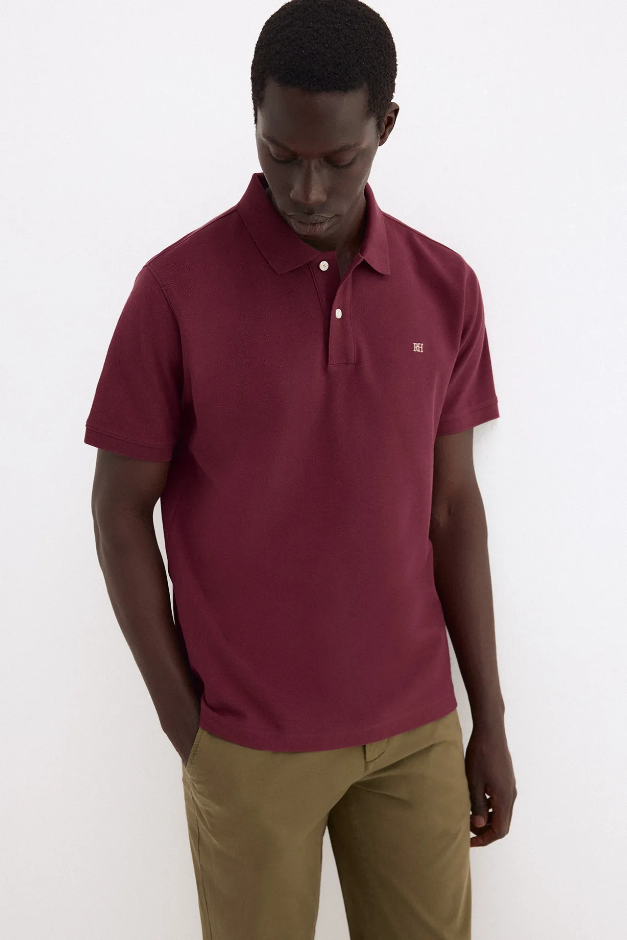 Polo básico piqué
