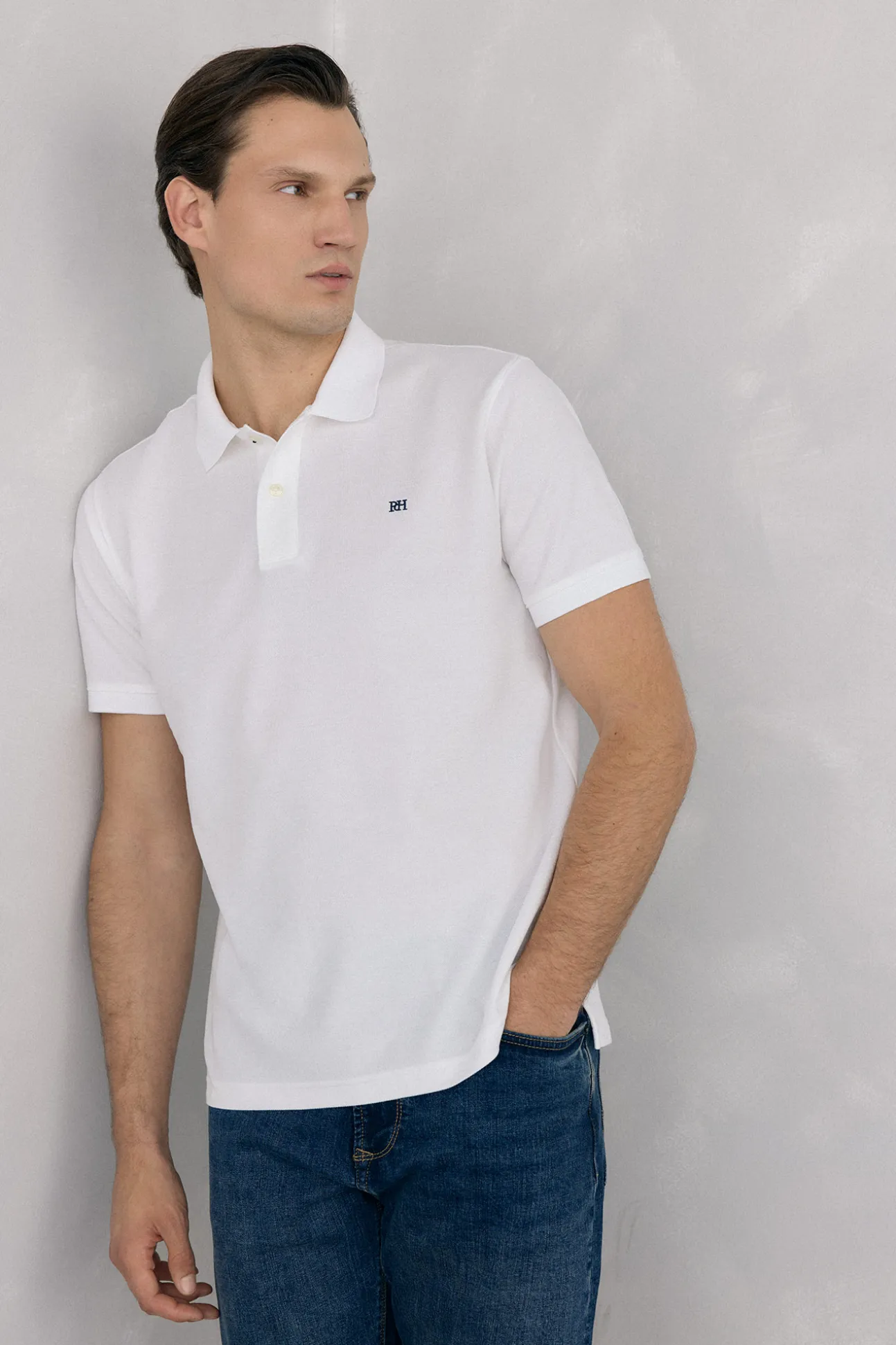Polo básico piqué