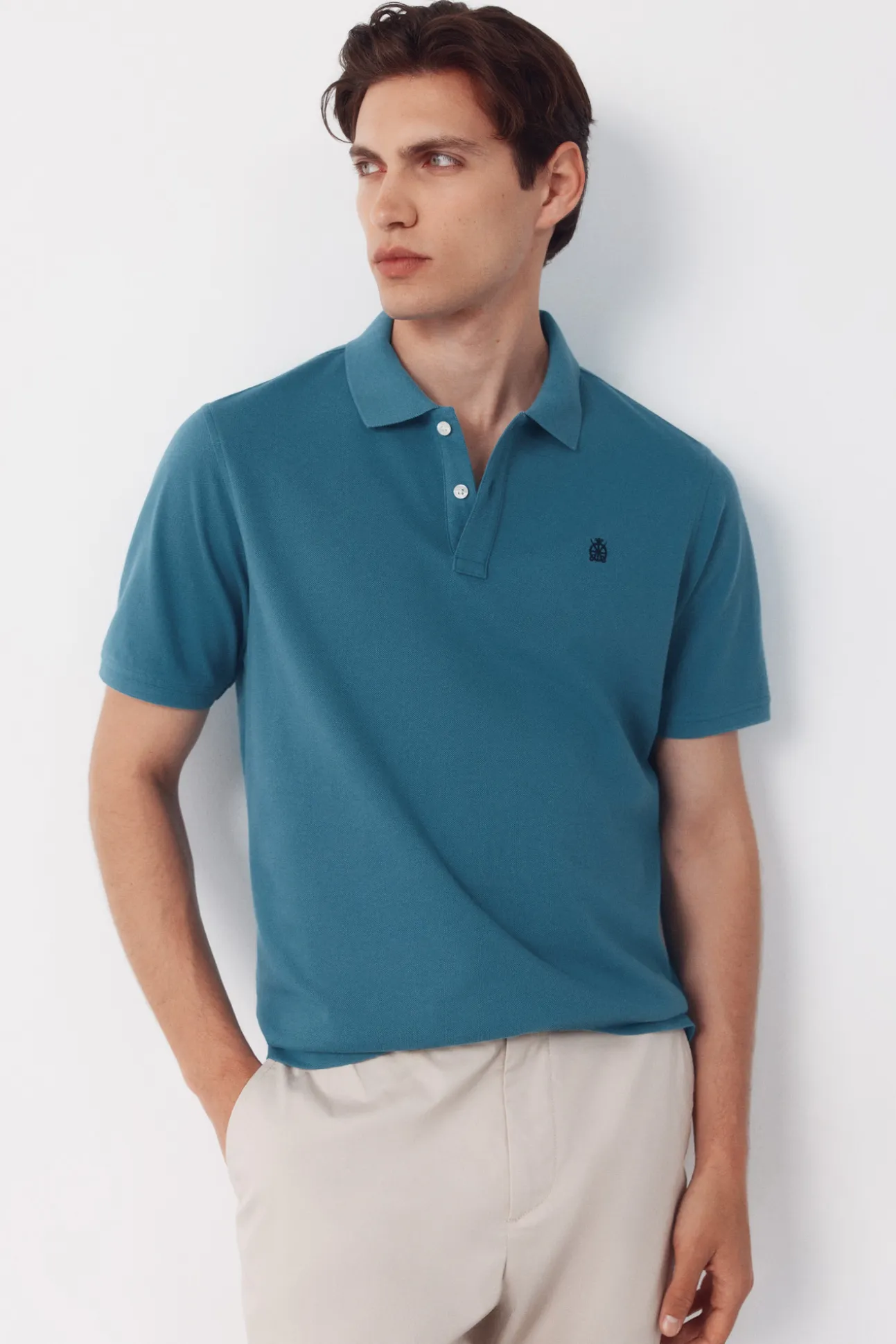 Polo básico piqué