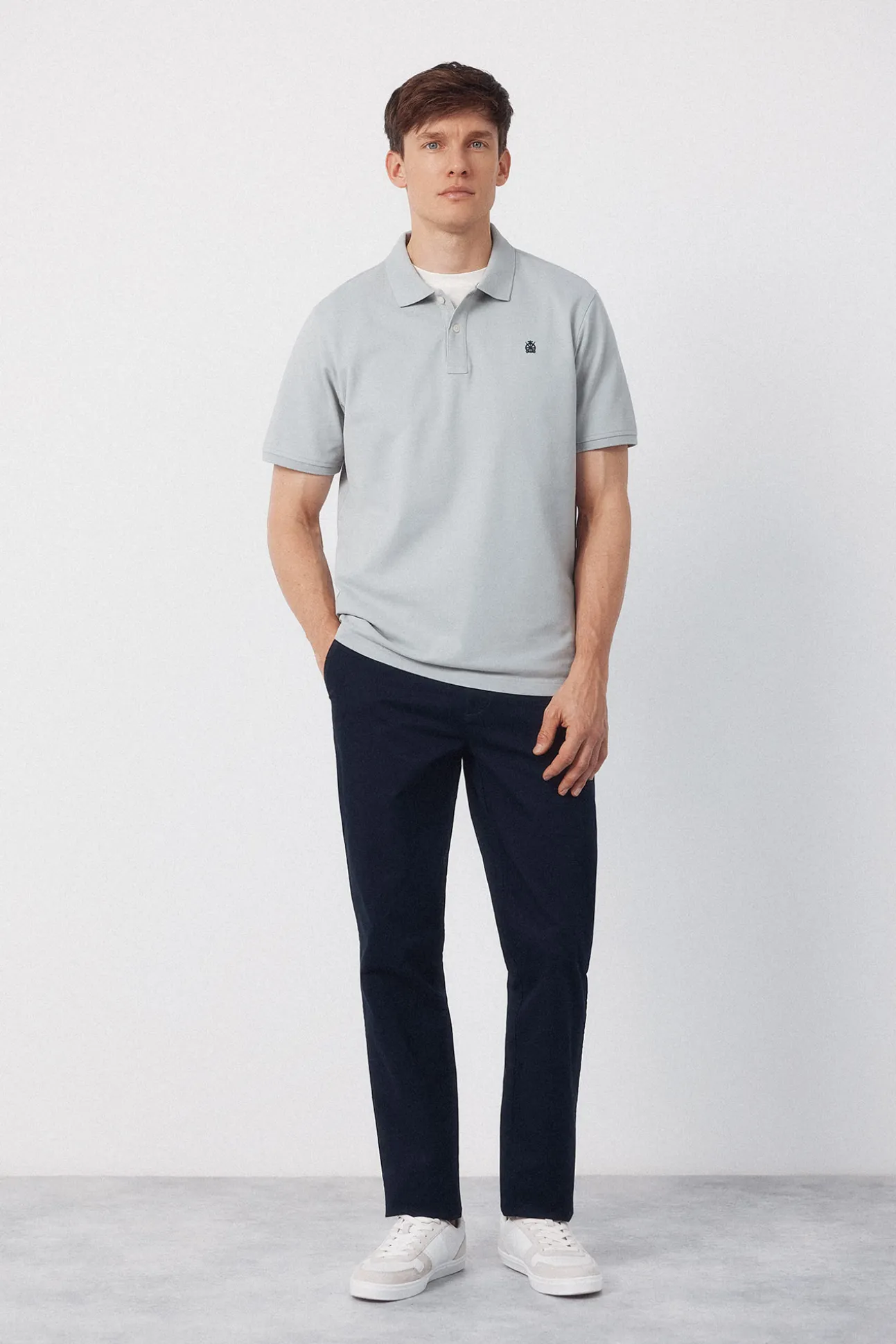 Polo básico piqué